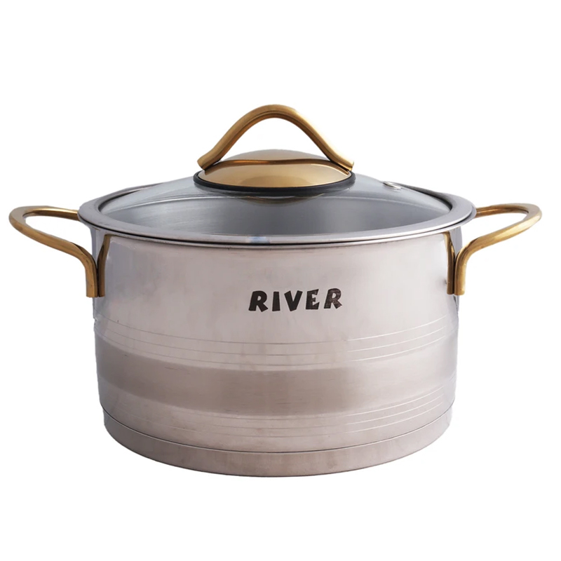قابلمه استیل ریور River سایز 16 سانتیمتر