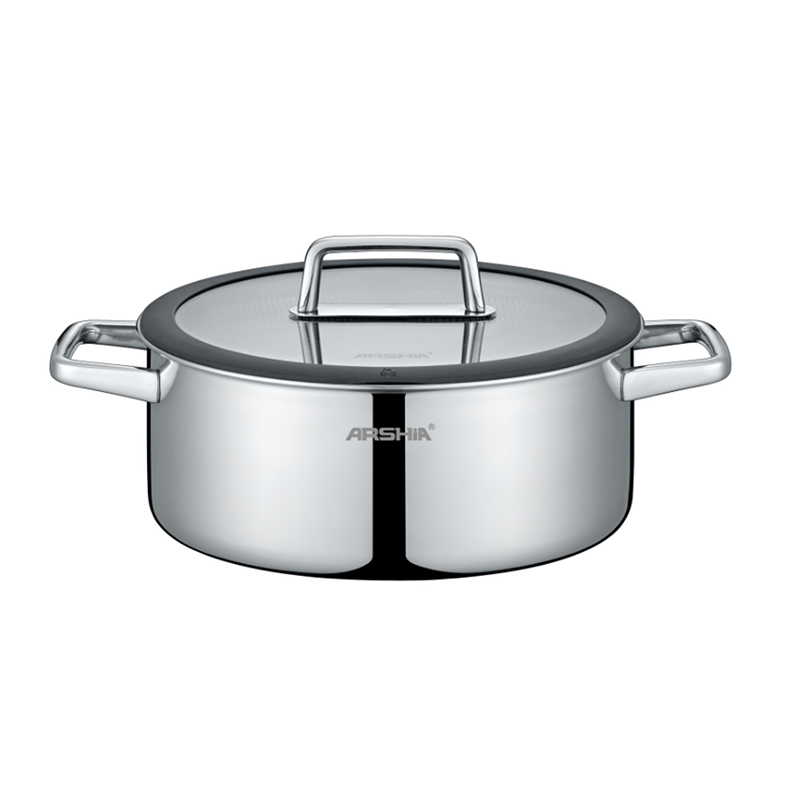 ماهیتابه دو دسته 30 سانتیمتر عرشیا SS050-3342