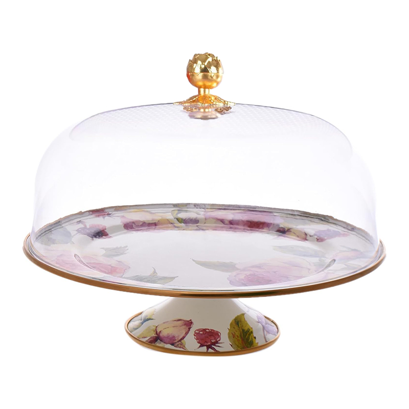 کیک خوری پایه دار میس بتی ROSE DELUXE