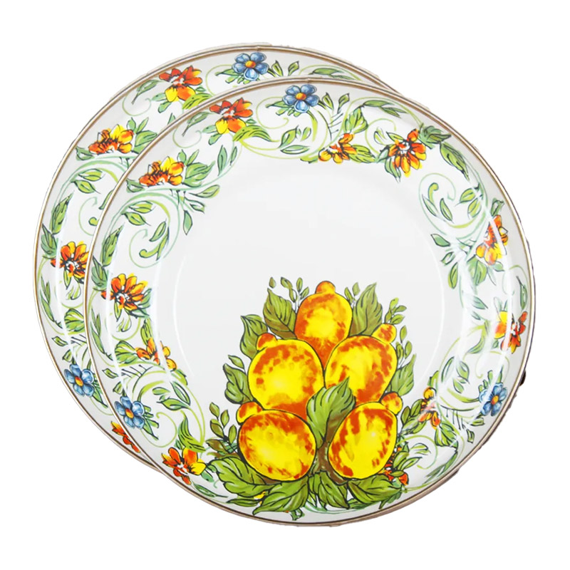 بشقاب 2 قطعه 20 سانتیمتر Miss Betty مدل Toscana 