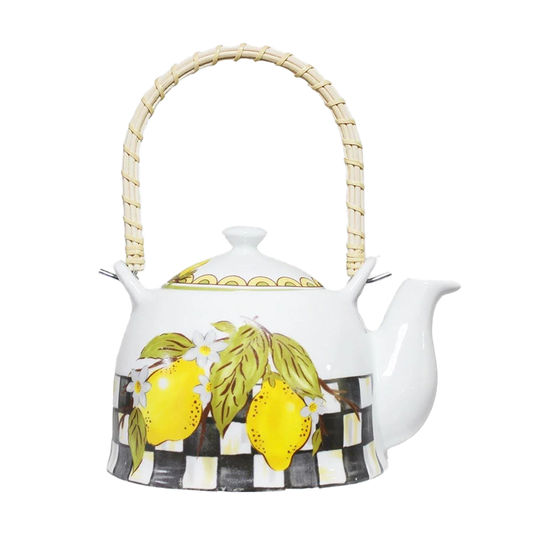 قوری دسته حصیری Miss Betty مدل LİNDA