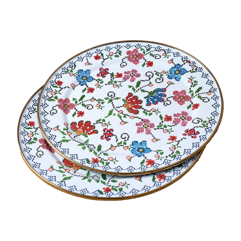 بشقاب 2 قطعه 30 ساینتمتر Miss Betty مدل Piraye 