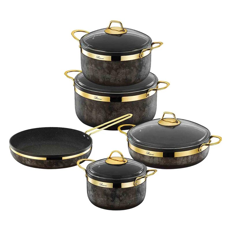 سرویس پخت و پز 9 پارچه BRIONI Royal Stone