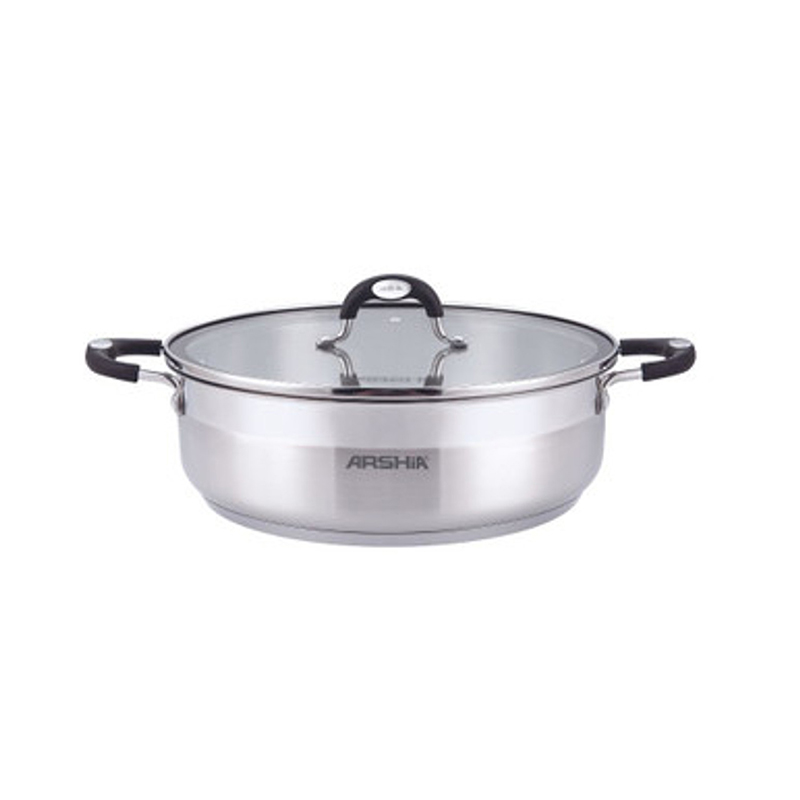ماهیتابه سایز 20 استیل عرشیا مدل SS478-3087