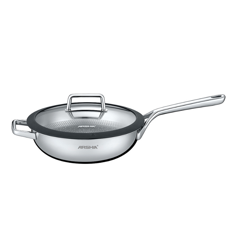 ماهیتابه تک دسته 26 سانتیمتر عرشیا SS050-3167