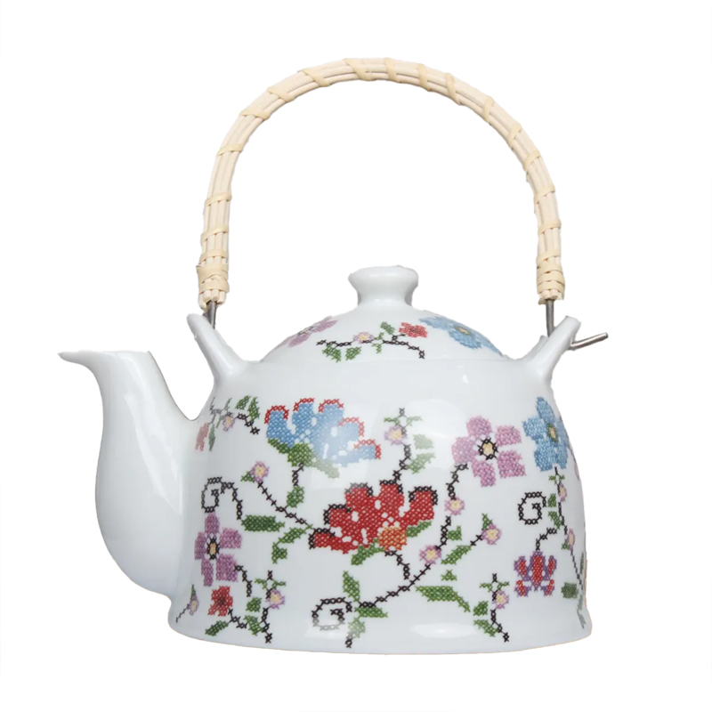 قوری دسته حصیری Miss Betty مدل Piraye